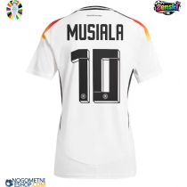 Ženski Nogometni dresi Nemčija Jamal Musiala #10 Domači EP 2024 Kratek Rokav